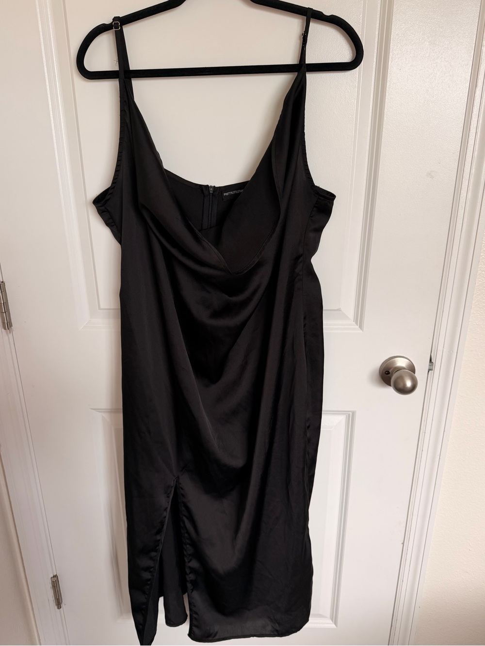 Pretty Little Thing Cowl Neck Slip Dress Size 18